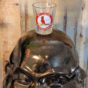 Vintage 1997 St. Louis Cardinals Shot Glass by Hunter